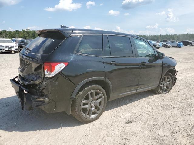 5FNYF7H56NB005092 - 2022 HONDA PASSPORT EXL BLACK photo 3