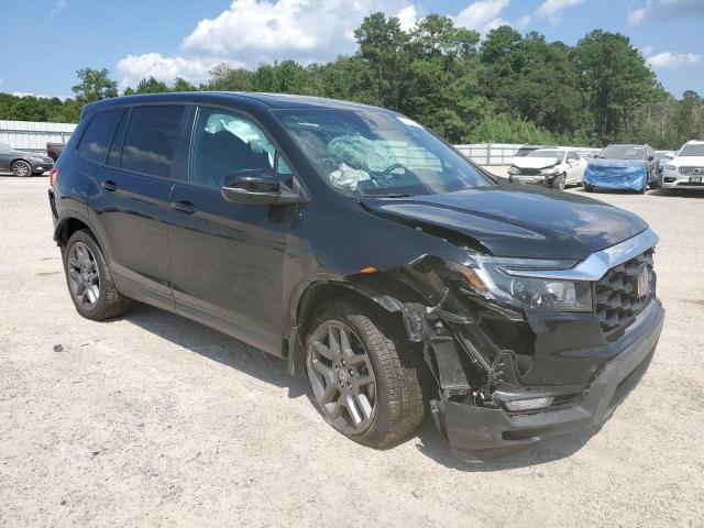 5FNYF7H56NB005092 - 2022 HONDA PASSPORT EXL BLACK photo 4