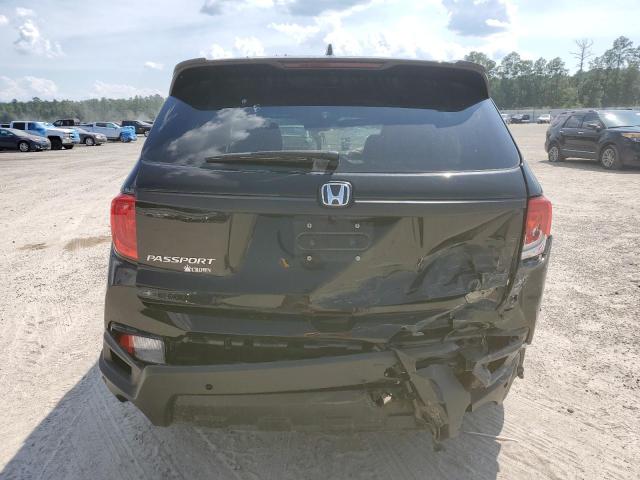 5FNYF7H56NB005092 - 2022 HONDA PASSPORT EXL BLACK photo 6