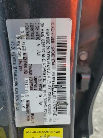 3MYDLBZV7GY101766 - 2016 TOYOTA SCION IA GRAY photo 12