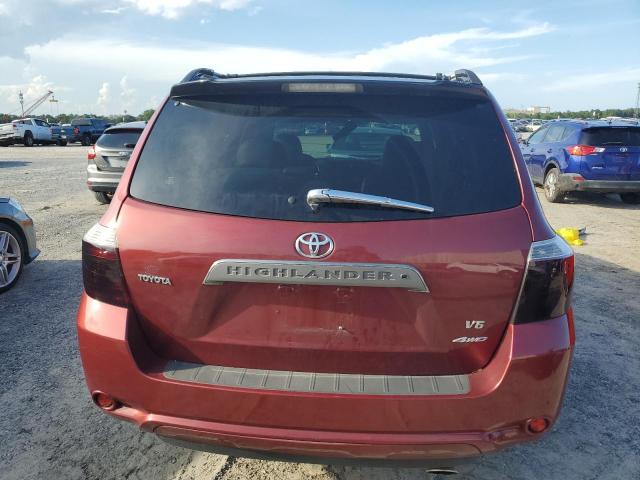 JTEES43A782014145 - 2008 TOYOTA HIGHLANDER SPORT MAROON photo 6