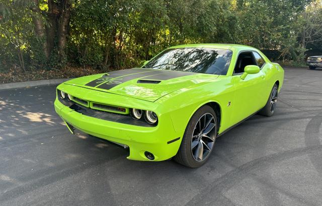 2C3CDZFJ9FH719407 - 2015 DODGE CHALLENGER R/T SCAT PACK GREEN photo 2