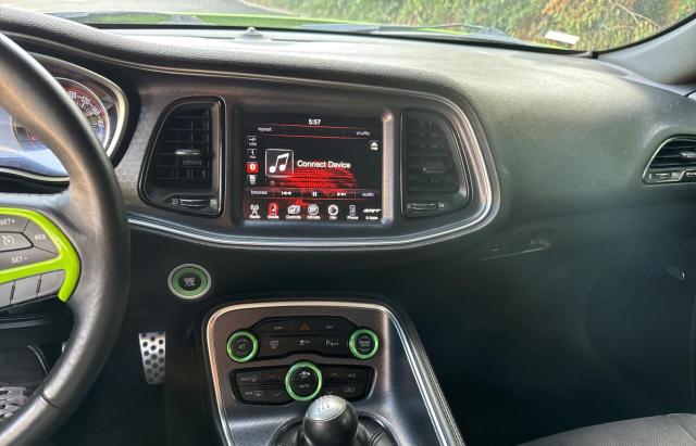 2C3CDZFJ9FH719407 - 2015 DODGE CHALLENGER R/T SCAT PACK GREEN photo 9