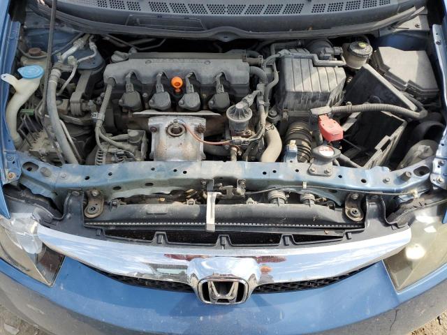 19XFA1F84BE014486 - 2011 HONDA CIVIC EX BLUE photo 11