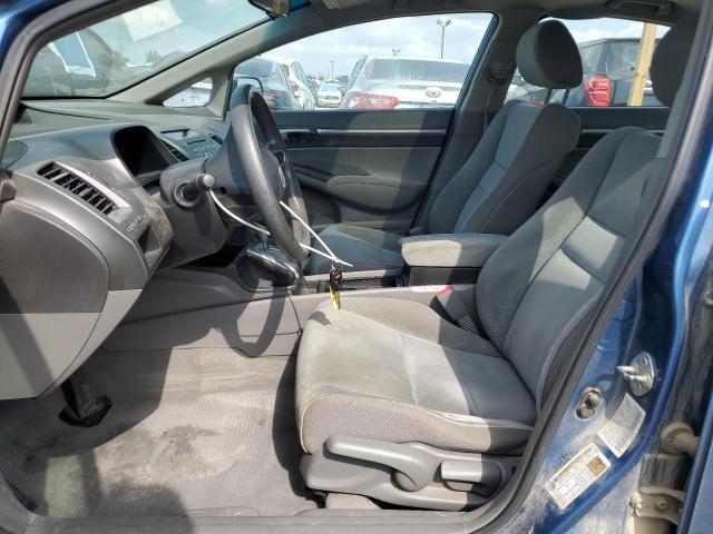 19XFA1F84BE014486 - 2011 HONDA CIVIC EX BLUE photo 7