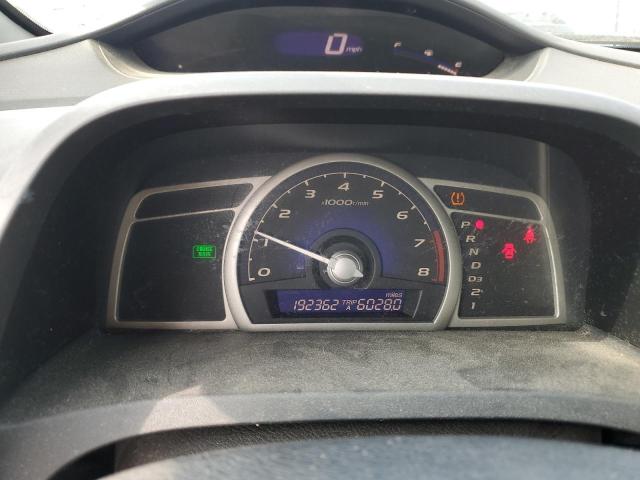 19XFA1F84BE014486 - 2011 HONDA CIVIC EX BLUE photo 9