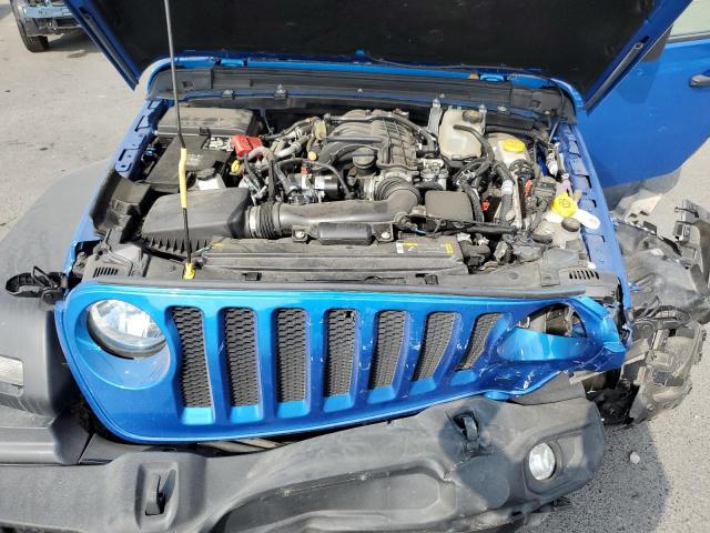 1C4HJXDG7PW677814 - 2023 JEEP WRANGLER SPORT Niebieski zdjęcie 12