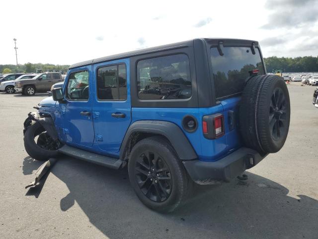 1C4HJXDG7PW677814 - 2023 JEEP WRANGLER SPORT Niebieski zdjęcie 2