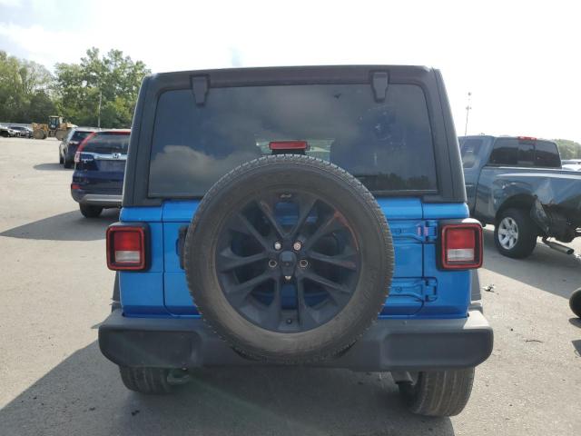 1C4HJXDG7PW677814 - 2023 JEEP WRANGLER SPORT Niebieski zdjęcie 6