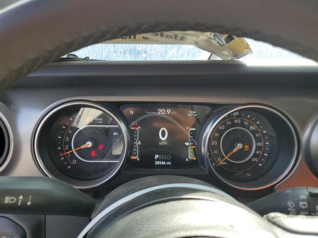 1C4HJXDG7PW677814 - 2023 JEEP WRANGLER SPORT Niebieski zdjęcie 9