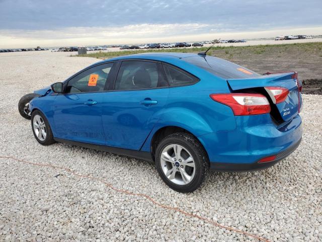 1FADP3F20EL149267 - 2014 FORD FOCUS SE BLUE photo 2