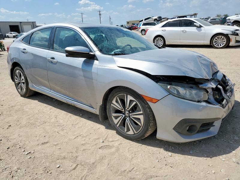 19XFC1F77HE022205 - 2017 HONDA CIVIC EXL SILVER photo 4