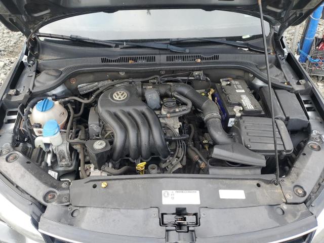 3VW2K7AJ8FM294348 - 2015 VOLKSWAGEN JETTA BASE GRAY photo 11
