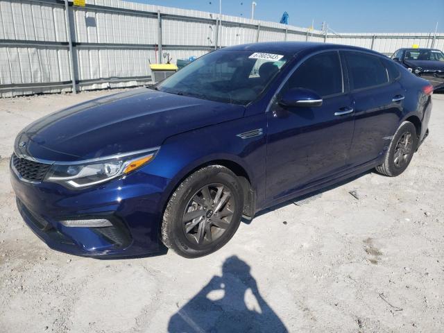 5XXGT4L34KG304775 - 2019 KIA OPTIMA LX BLUE photo 1