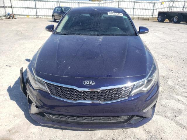 5XXGT4L34KG304775 - 2019 KIA OPTIMA LX BLUE photo 5