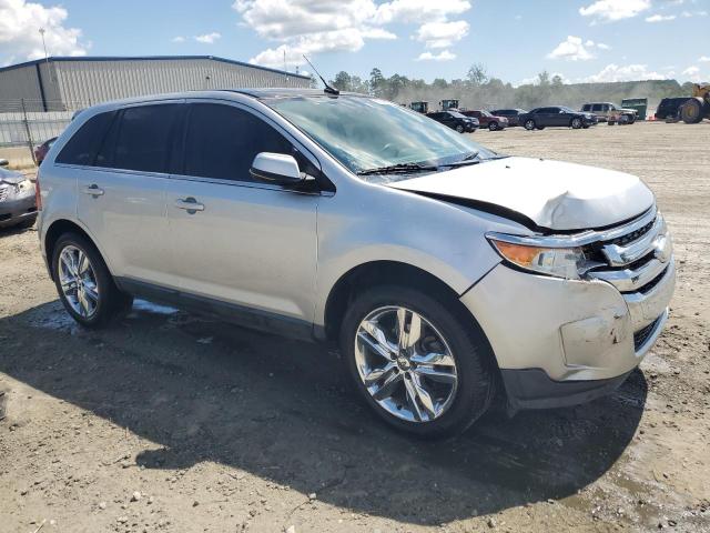 2FMDK3KC0CBA87174 - 2012 FORD EDGE LIMITED SILVER photo 4