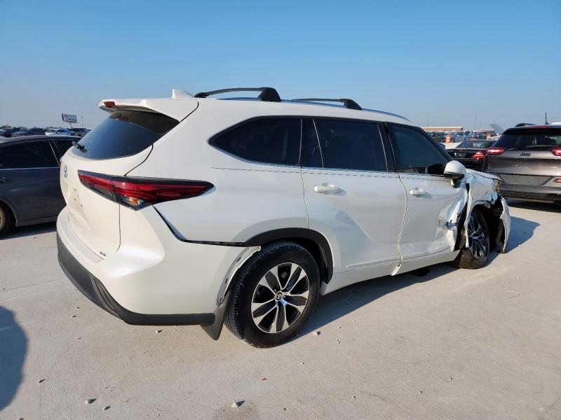 5TDGZRAH0MS067780 - 2021 TOYOTA HIGHLANDER XLE Ağ foto 3