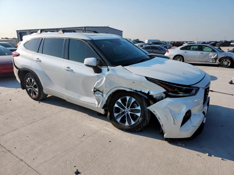 5TDGZRAH0MS067780 - 2021 TOYOTA HIGHLANDER XLE Ağ foto 4
