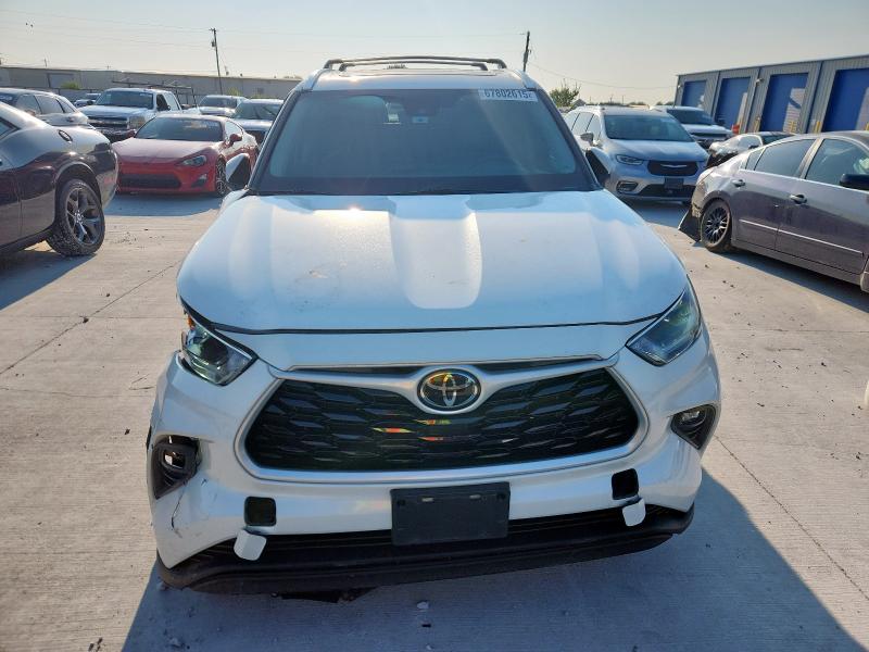 5TDGZRAH0MS067780 - 2021 TOYOTA HIGHLANDER XLE Ağ foto 5