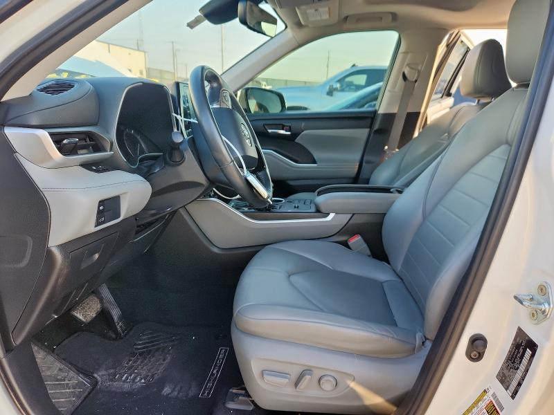 5TDGZRAH0MS067780 - 2021 TOYOTA HIGHLANDER XLE Ağ foto 7