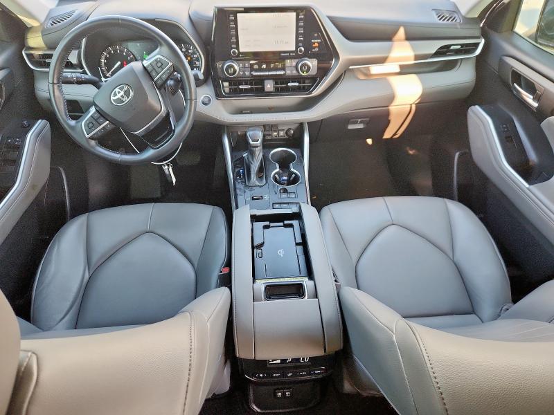 5TDGZRAH0MS067780 - 2021 TOYOTA HIGHLANDER XLE Ağ foto 8