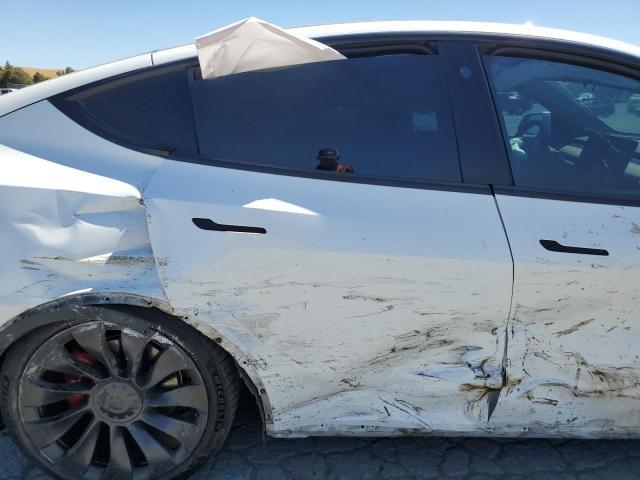 7SAYGDEF7NF396121 - 2022 TESLA MODEL Y WHITE photo 10