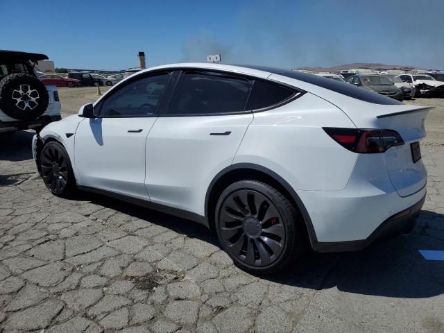 7SAYGDEF7NF396121 - 2022 TESLA MODEL Y WHITE photo 2