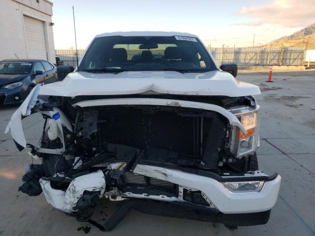 1FTEX1EP0MKE68365 - 2021 FORD F150 SUPER CAB WHITE photo 5