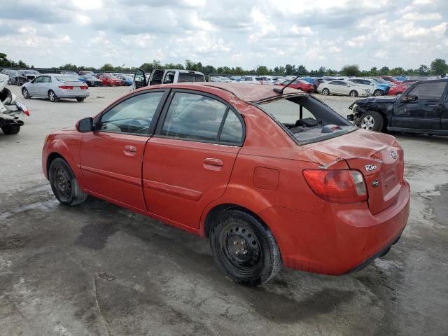 KNADH4A33B6738205 - 2011 KIA RIO BASE RED photo 2