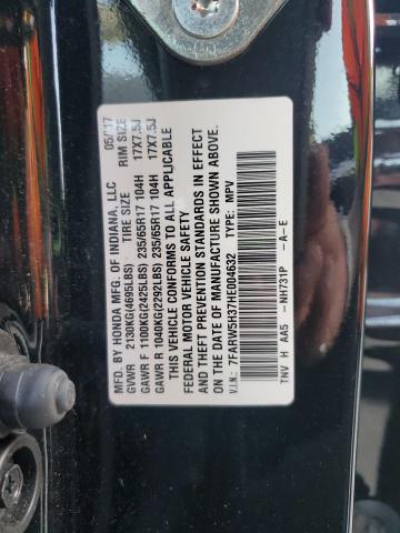 7FARW5H37HE004632 - 2017 HONDA CR-V LX BLACK photo 13