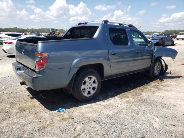 2HJYK16547H544458 - 2007 HONDA RIDGELINE RTL GREEN photo 3