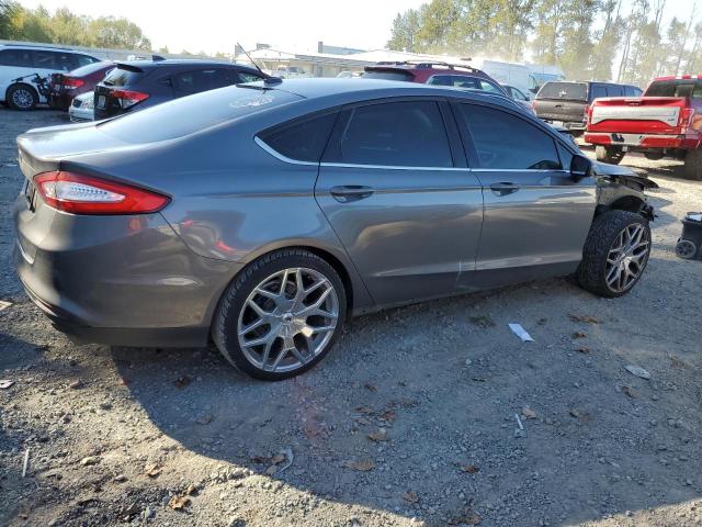 3FA6P0G75DR380246 - 2013 FORD FUSION S GRAY photo 3