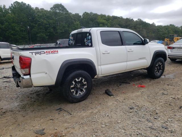 5TFCZ5AN6HX102075 - 2017 TOYOTA TACOMA DOUBLE CAB WHITE photo 3