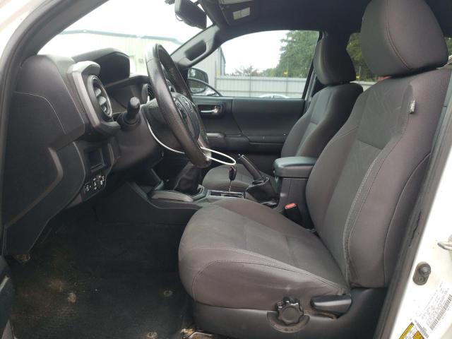 5TFCZ5AN6HX102075 - 2017 TOYOTA TACOMA DOUBLE CAB WHITE photo 7