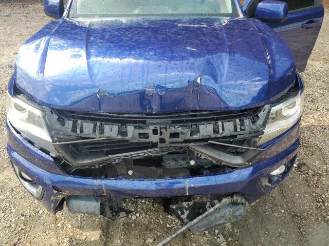 1GCGSDE36G1360400 - 2016 CHEVROLET COLORADO Z71 BLUE photo 11