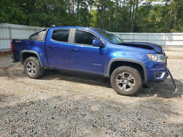 1GCGSDE36G1360400 - 2016 CHEVROLET COLORADO Z71 BLUE photo 4