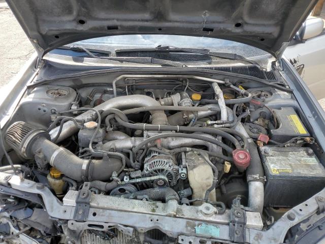 JF1GD796X6G517038 - 2006 SUBARU IMPREZA WRX SILVER photo 11