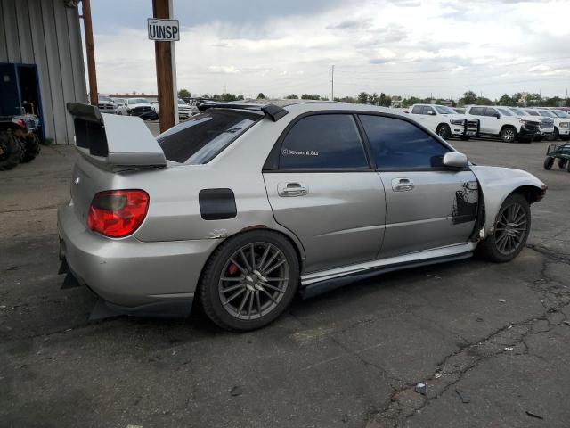 JF1GD796X6G517038 - 2006 SUBARU IMPREZA WRX SILVER photo 3