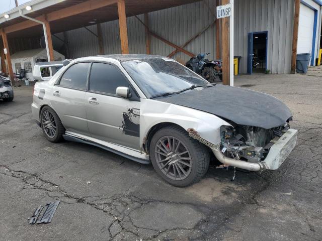 JF1GD796X6G517038 - 2006 SUBARU IMPREZA WRX SILVER photo 4