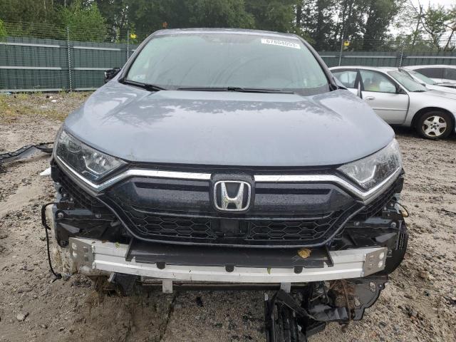 2HKRW2H59MH655686 - 2021 HONDA CR-V EX BLUE photo 5