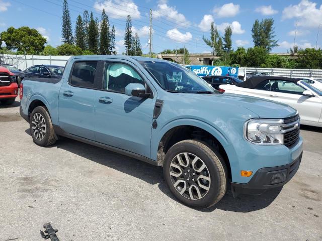 3FTTW8E98NRB07256 - 2022 FORD MAVERICK XL TEAL photo 4