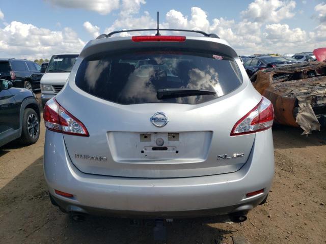 JN8AZ1MWXEW519015 - 2014 NISSAN MURANO S SILVER photo 6