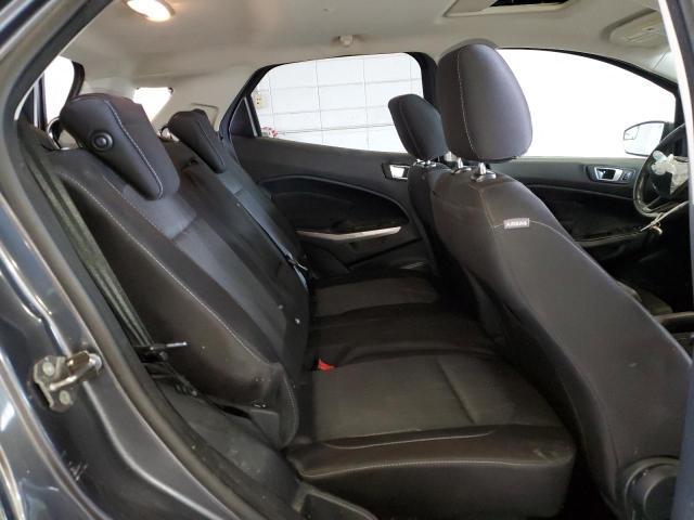 MAJ3P1TE1JC187521 - 2018 FORD ECOSPORT SE GRAY photo 10