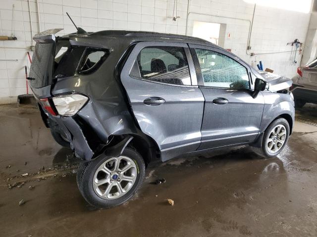 MAJ3P1TE1JC187521 - 2018 FORD ECOSPORT SE GRAY photo 3