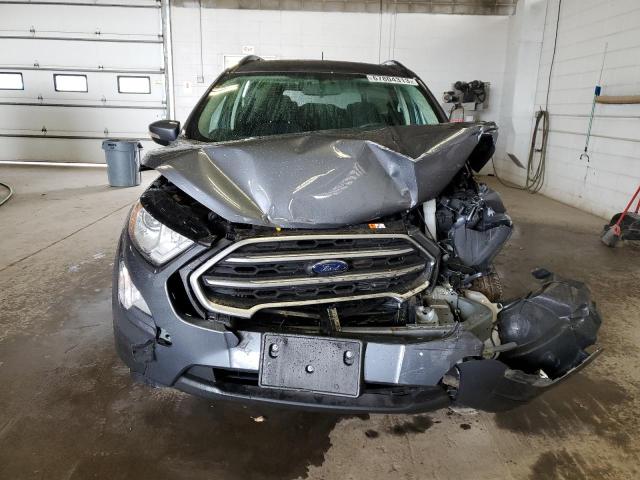 MAJ3P1TE1JC187521 - 2018 FORD ECOSPORT SE GRAY photo 5