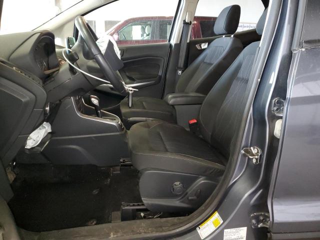 MAJ3P1TE1JC187521 - 2018 FORD ECOSPORT SE GRAY photo 7
