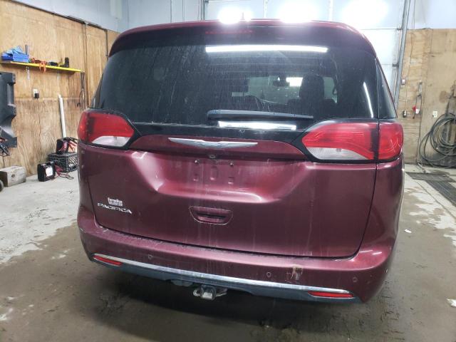 2C4RC1BG9HR810744 - 2017 CHRYSLER PACIFICA TOURING L BURGUNDY photo 6