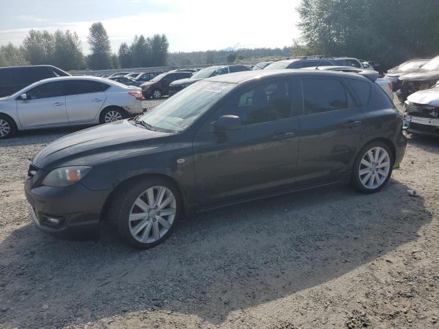 JM1BK34L381816263 - 2008 MAZDA SPEED 3 BLACK photo 1