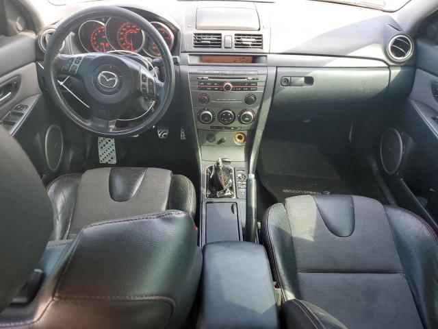JM1BK34L381816263 - 2008 MAZDA SPEED 3 BLACK photo 8