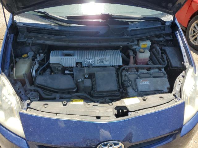 JTDKN3DU9A1247473 - 2010 TOYOTA PRIUS BLUE photo 11